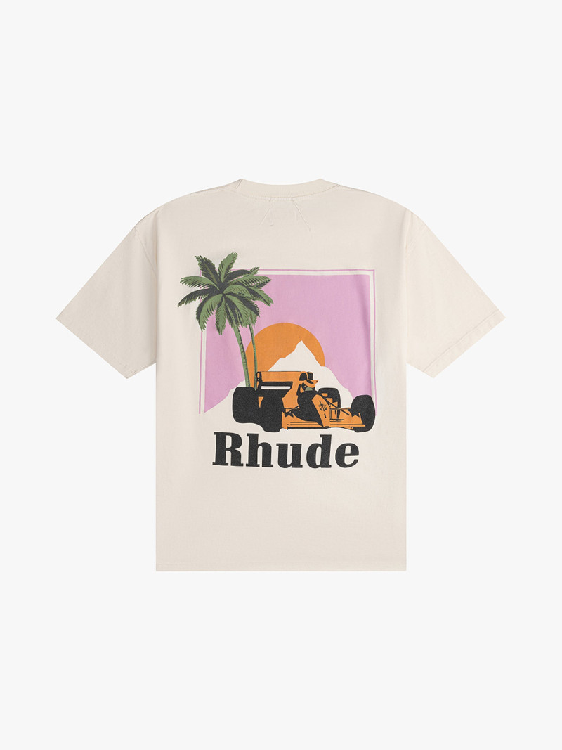 Rhude MIAMI GP MOONLIGHT TEE outlook