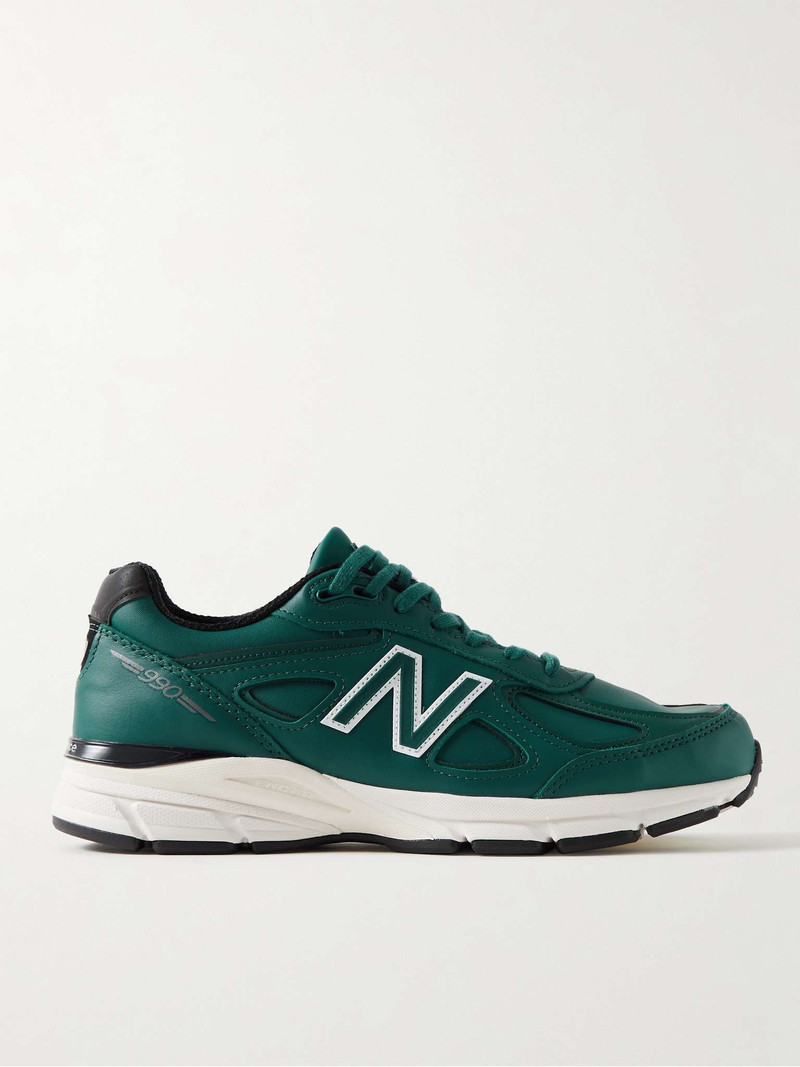 990v4 Leather Sneakers - 1