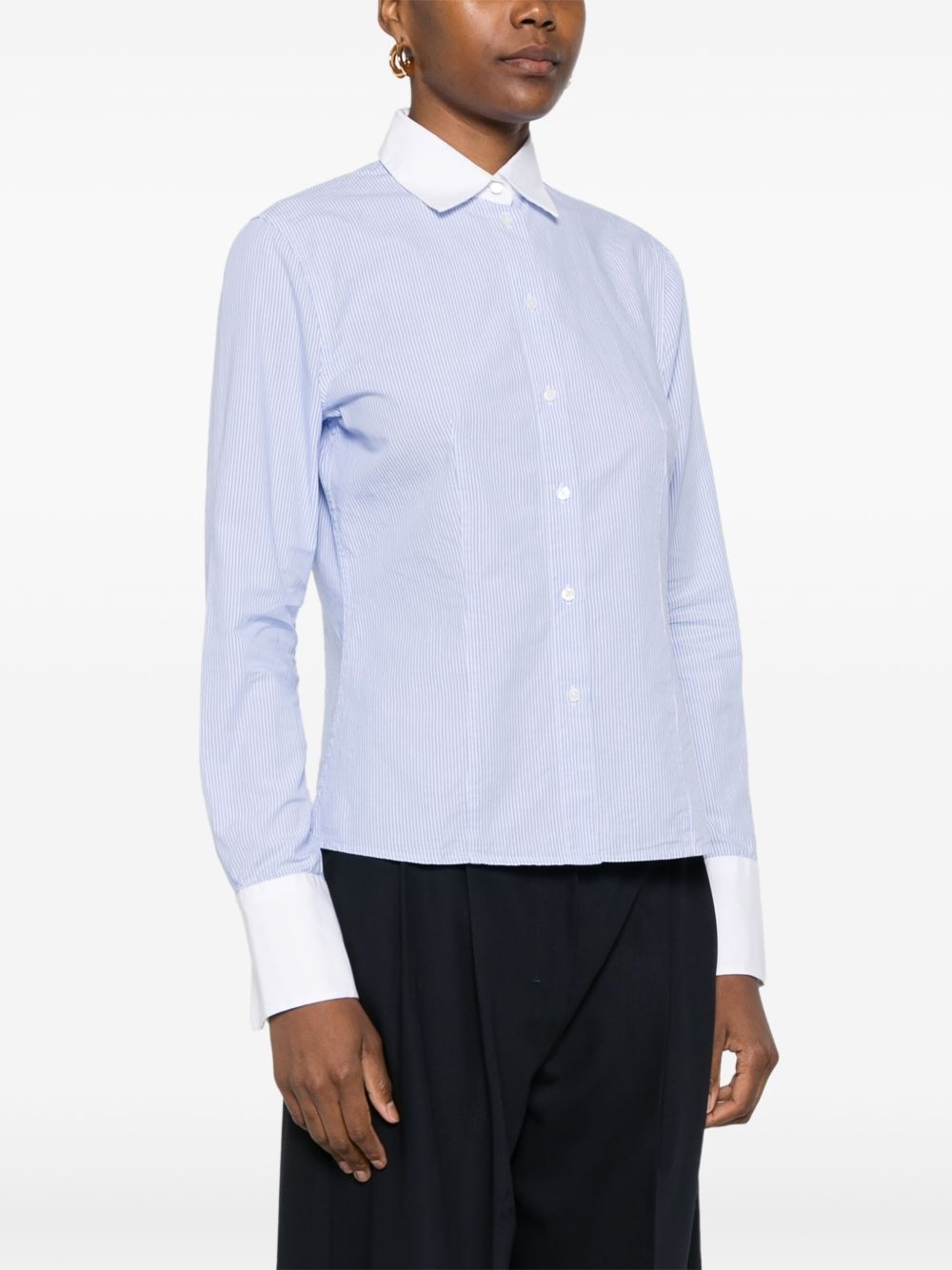 striped cotton shirt - 3