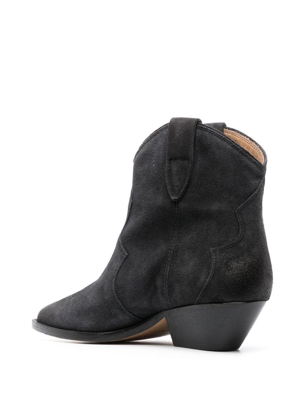 cuban-heel ankle boots - 3