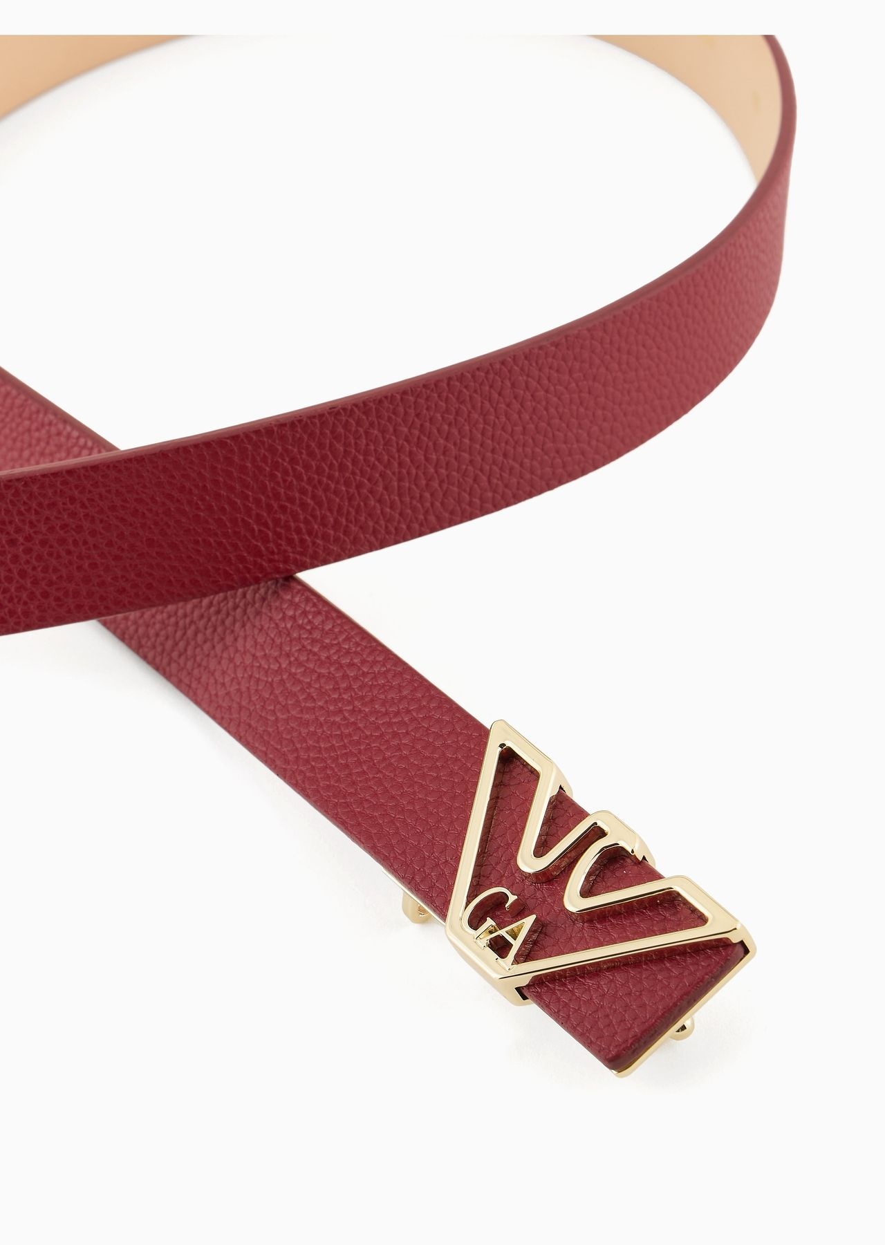 Belt with deer-print eagle plate - 2