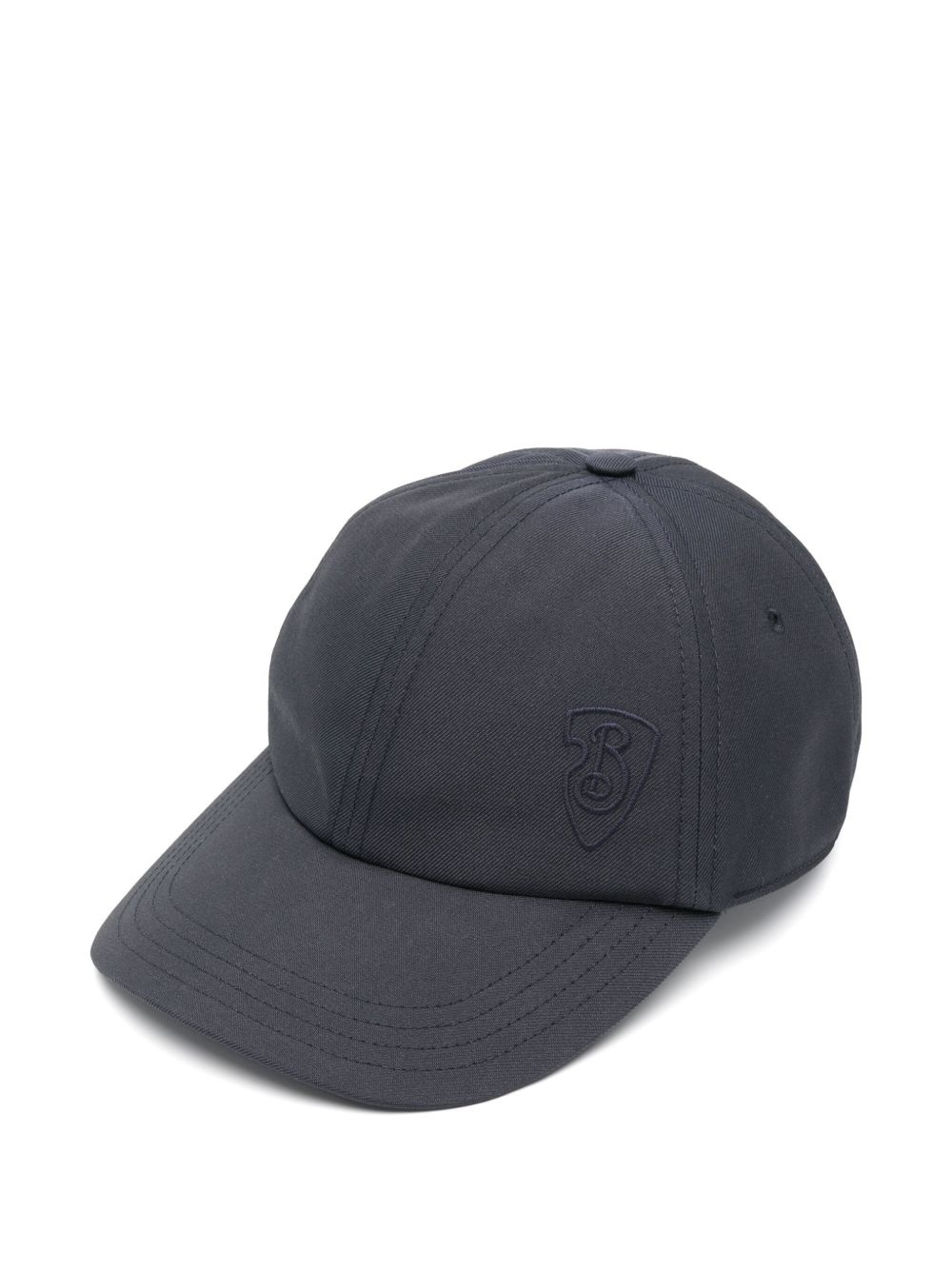 logo-embroidered cap - 1