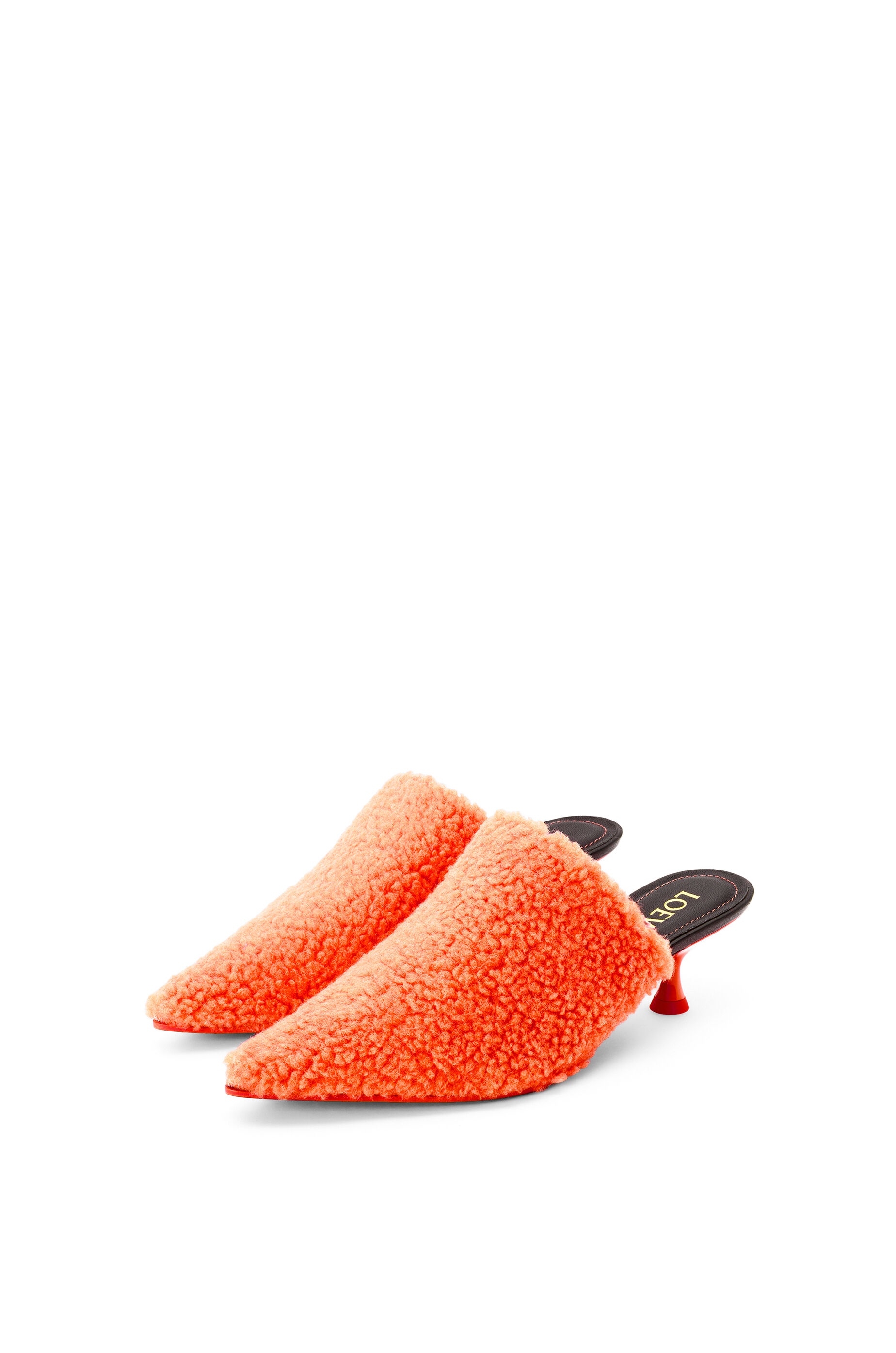Pointy pump 50 in fleece - 2