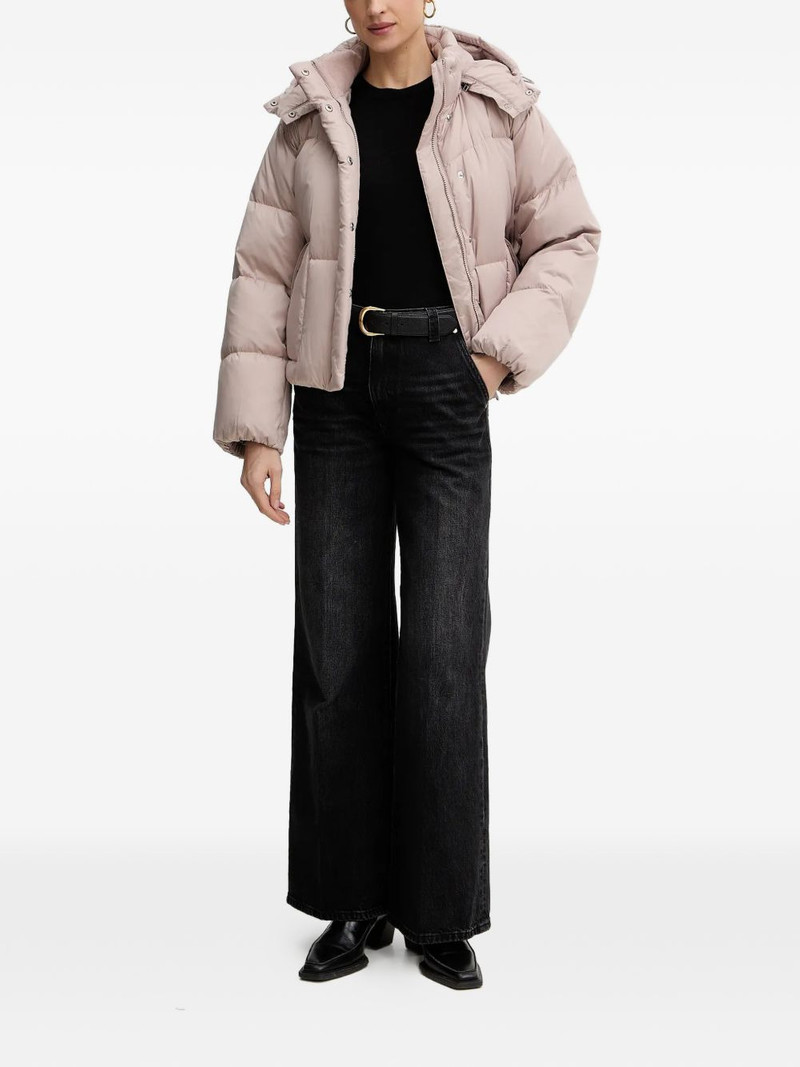 Levi's hooded puffer jacket outlook