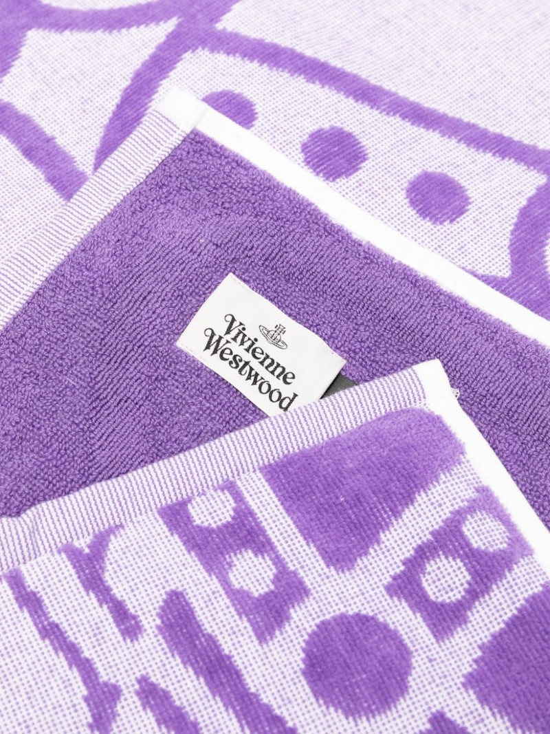 Vivienne Westwood Orb-motif beach towel outlook