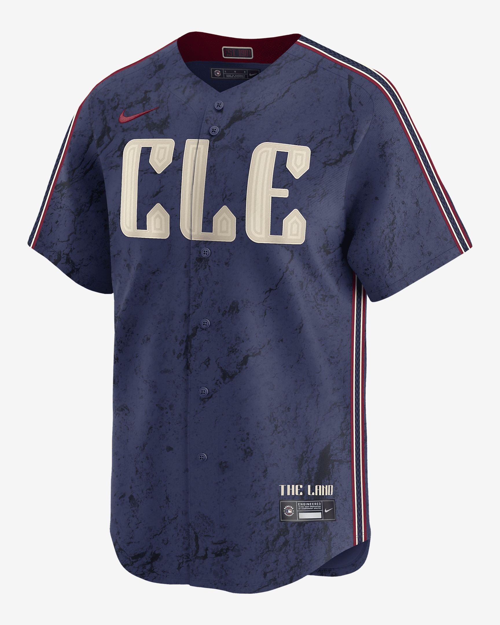 Shane Bieber Cleveland Guardians City Connect Nike Men's Dri-FIT ADV MLB Limited Jersey - 1