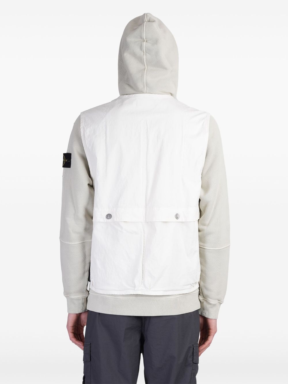 Compass-badge hooded jacket - 4