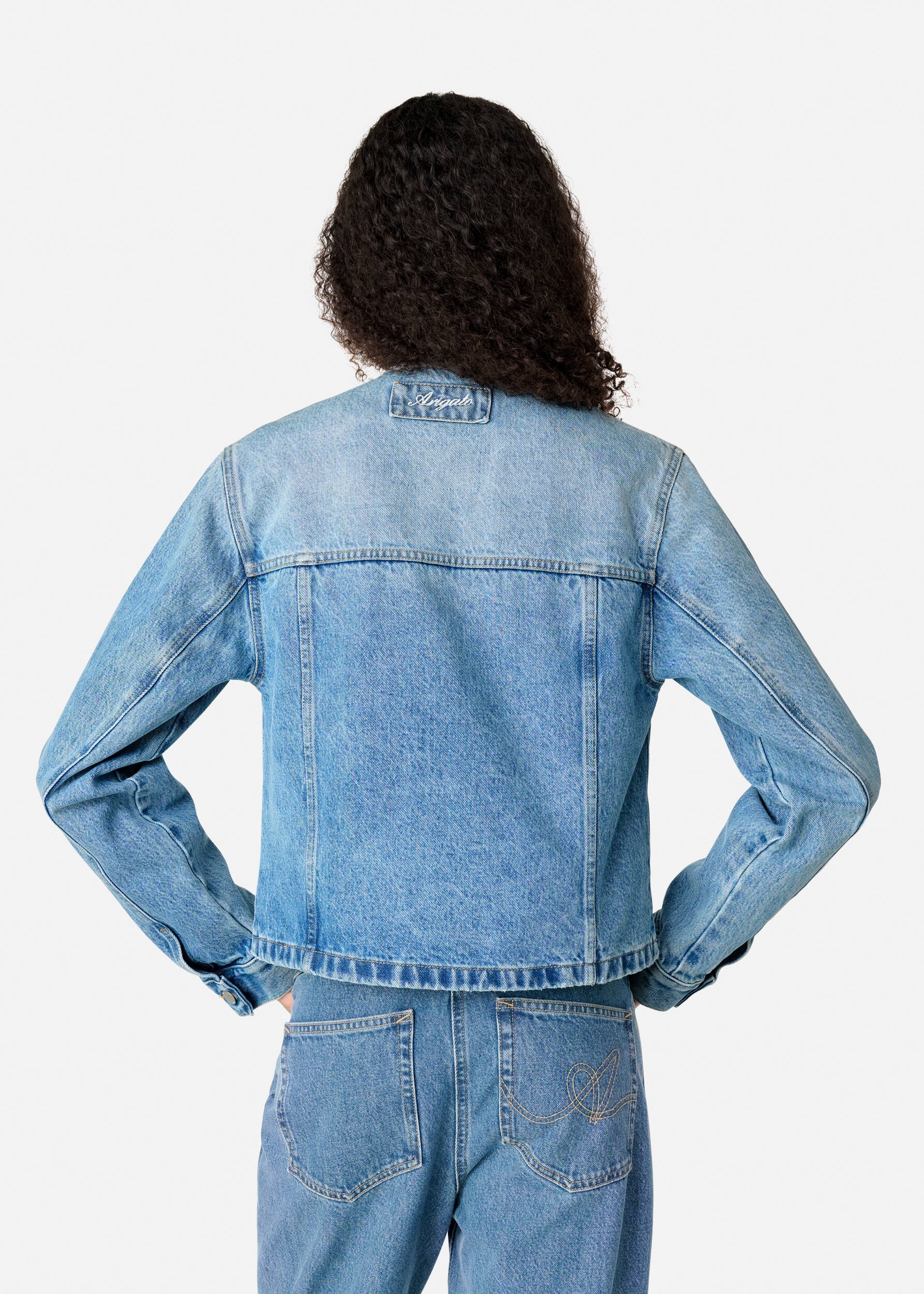 Deia Collarless Jacket - 3