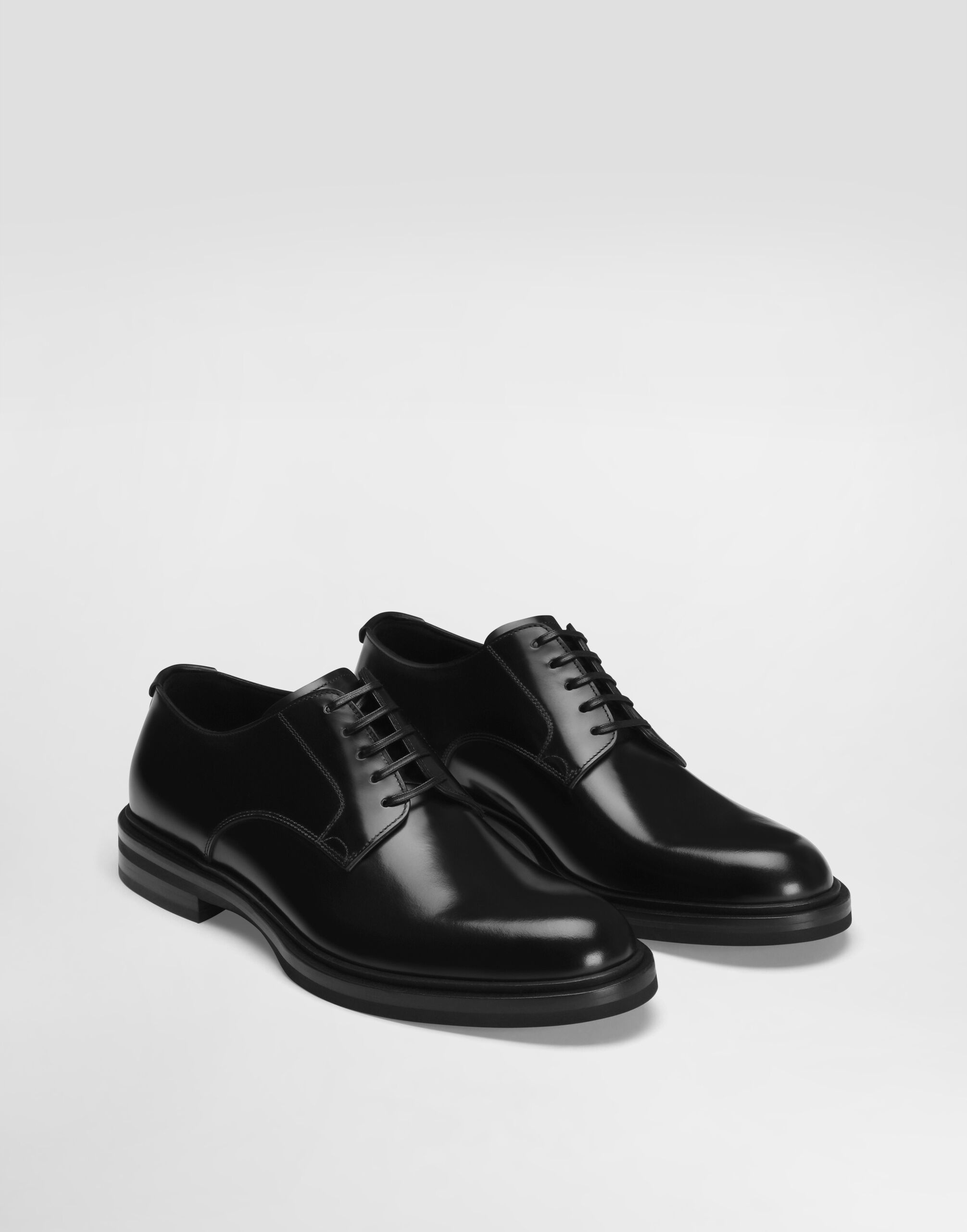 Brushed calfskin Derby shoes - 2