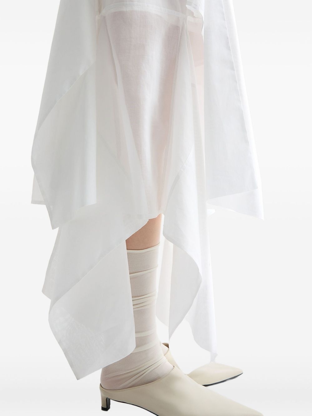 cotton midi skirt - 5