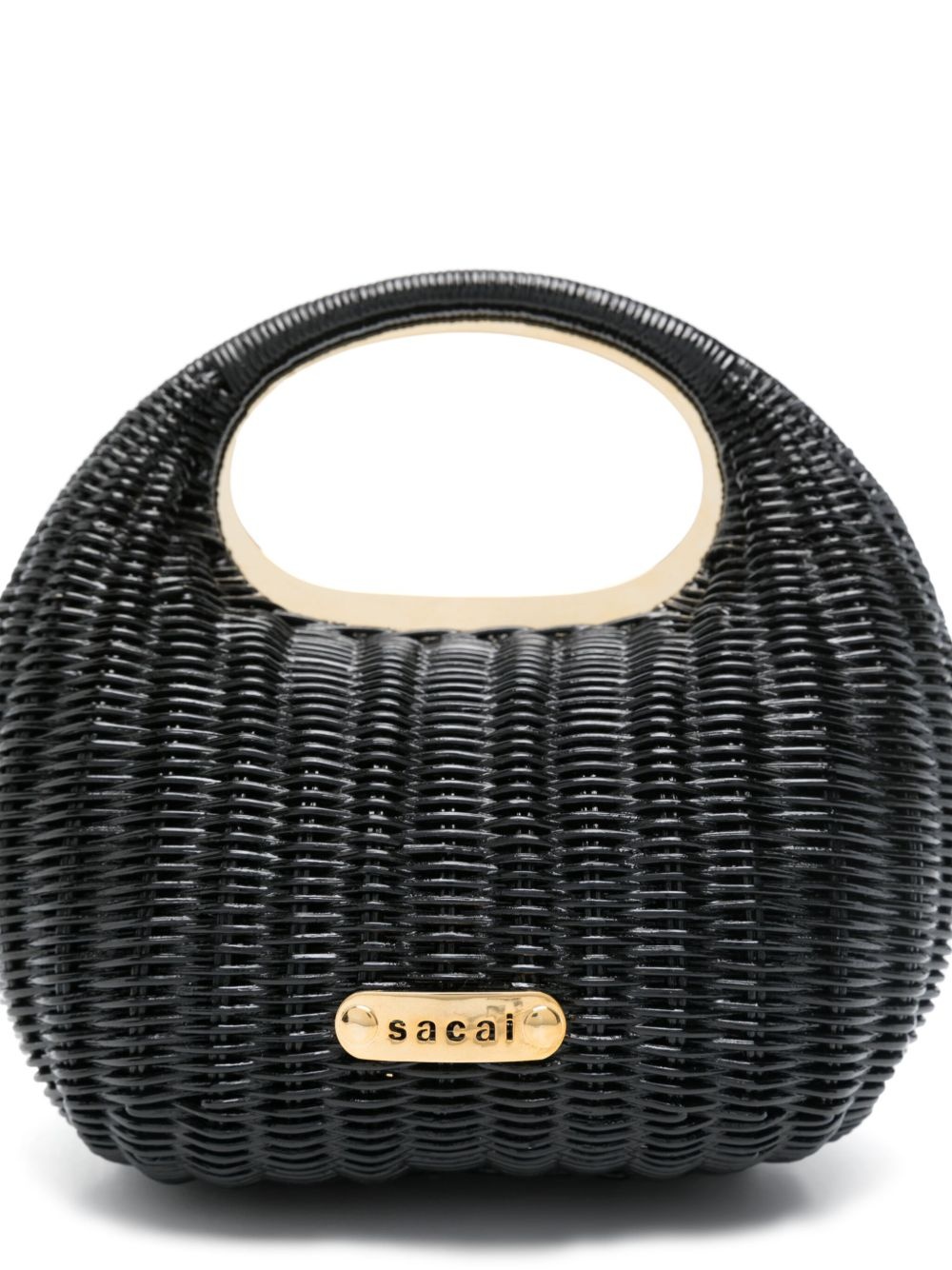 logo-plaque mini bag - 4