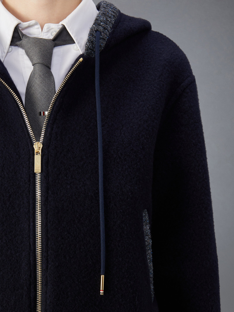 Wool Fleece Zip up Hoodie 6