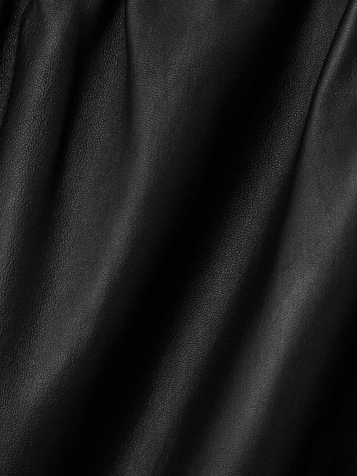 Leather Tapered Pants - 4