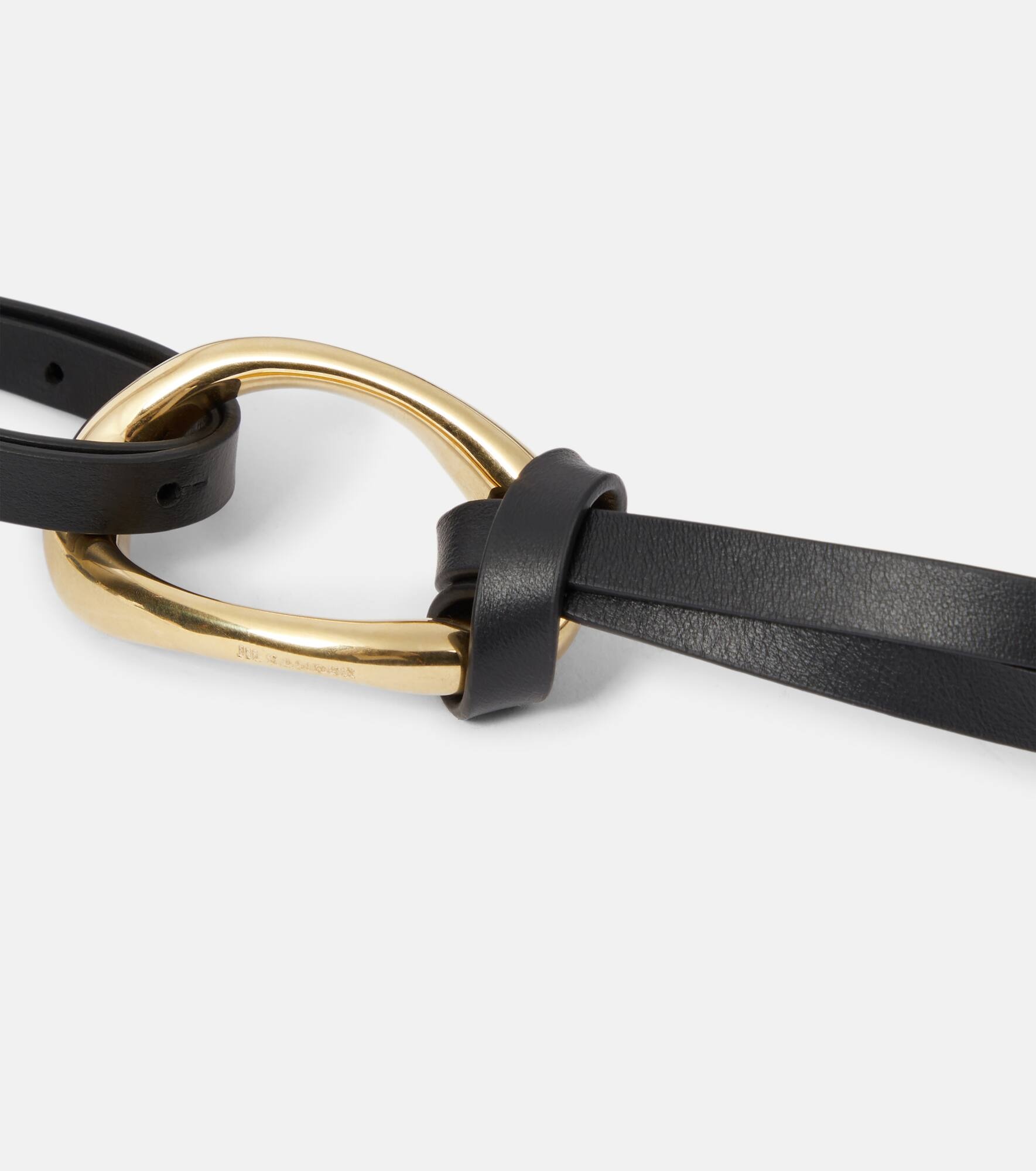 ベルト JIL SANDER  Leather belt Leather belt Jil Sander Brown size 80 cm in Leather - 18667107