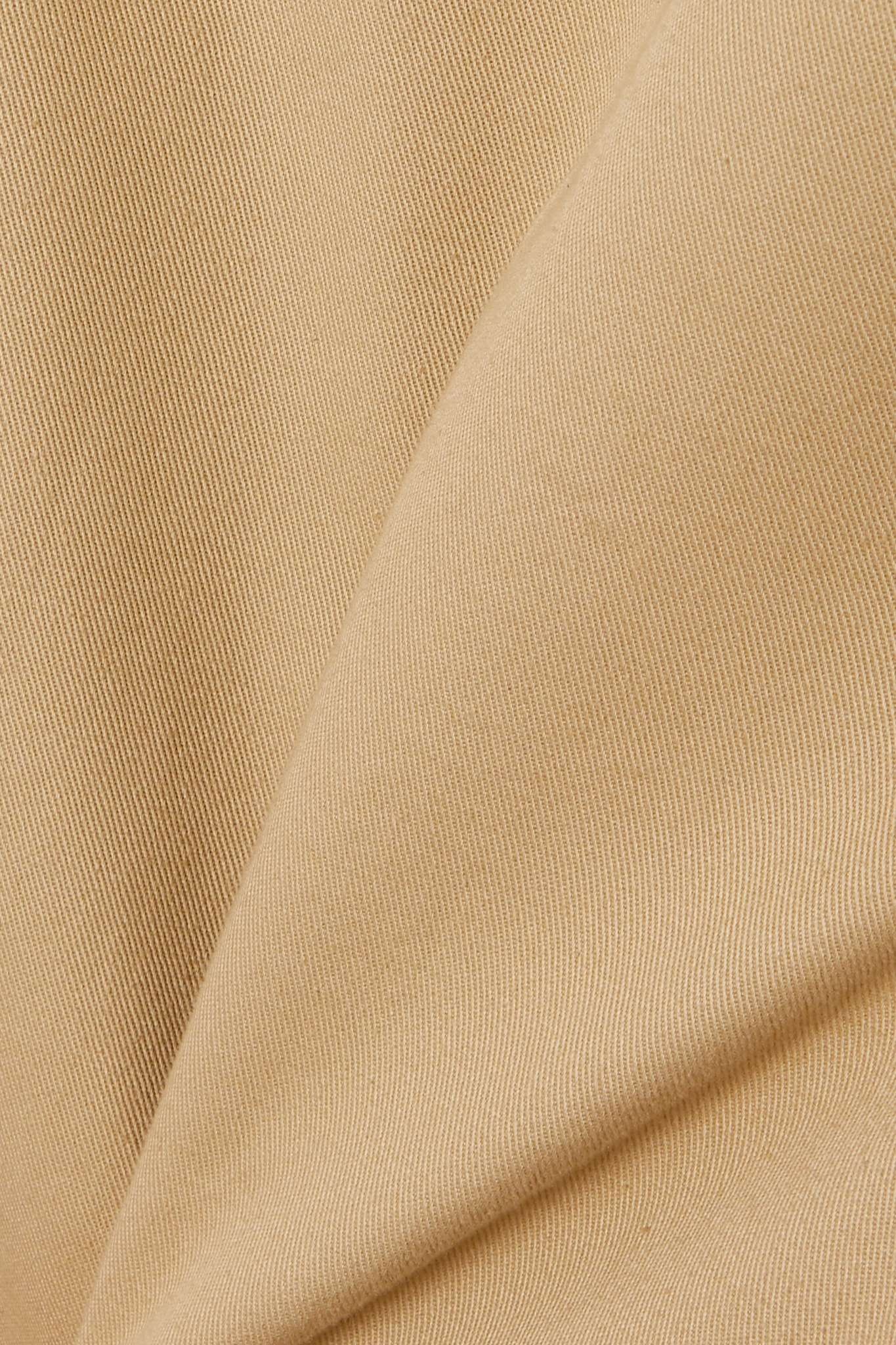 Cotton-drill straight-leg pants - 5