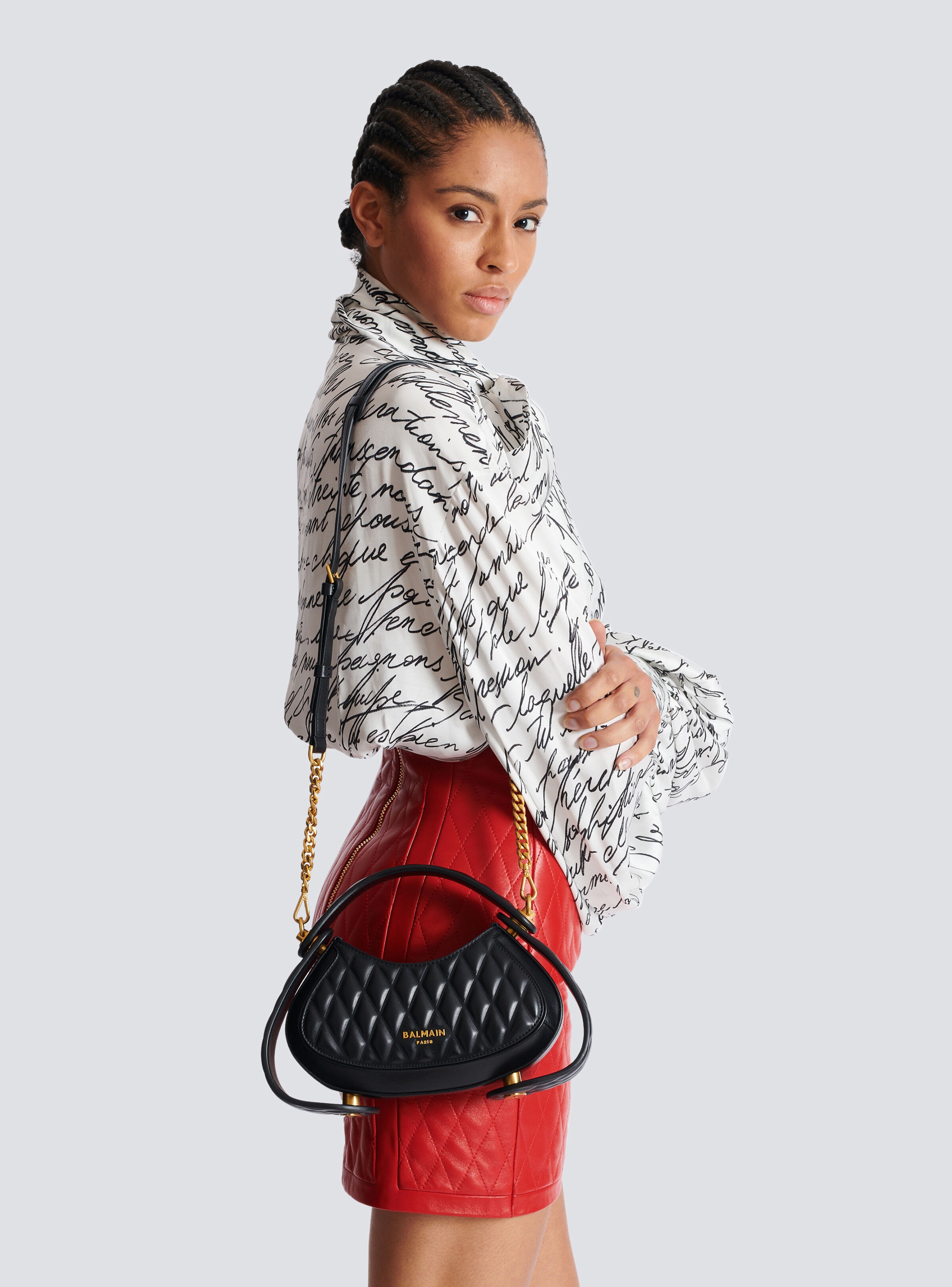 Small Jolie Madame bag in quilted leather - 8