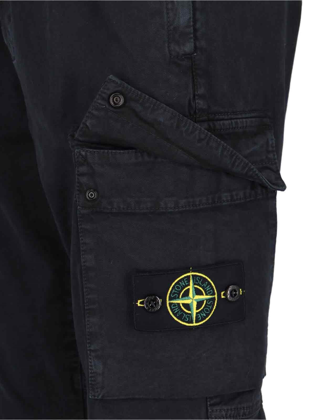 LOGO CARGO PANTS - 4