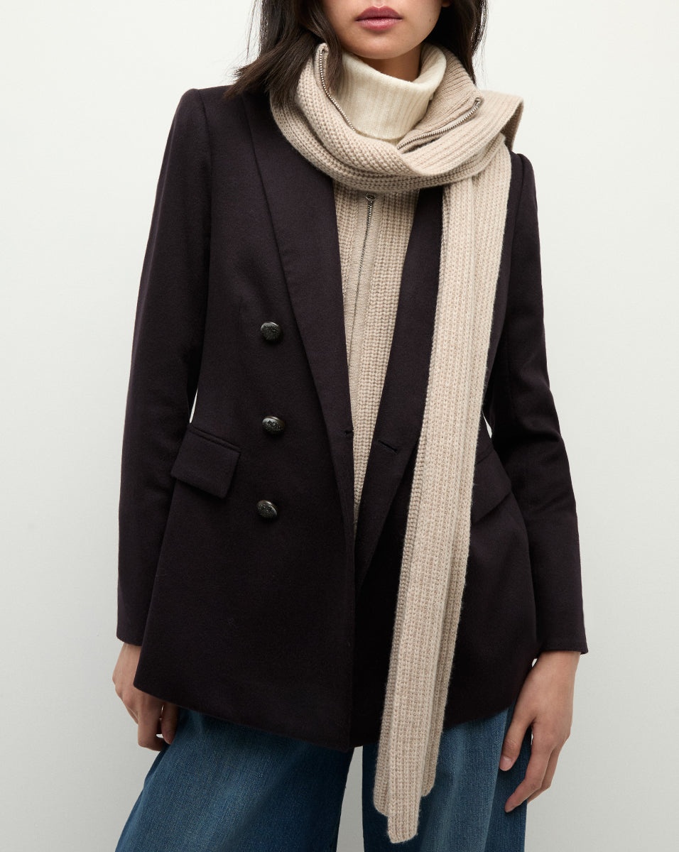 DORSEY CASHMERE SCARF DICKEY - 4