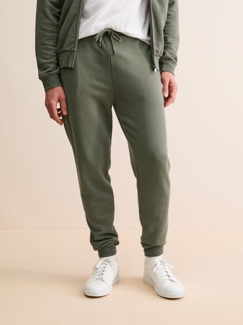 Men's Sweatpants Quinn Cotton Modal Khaki 4