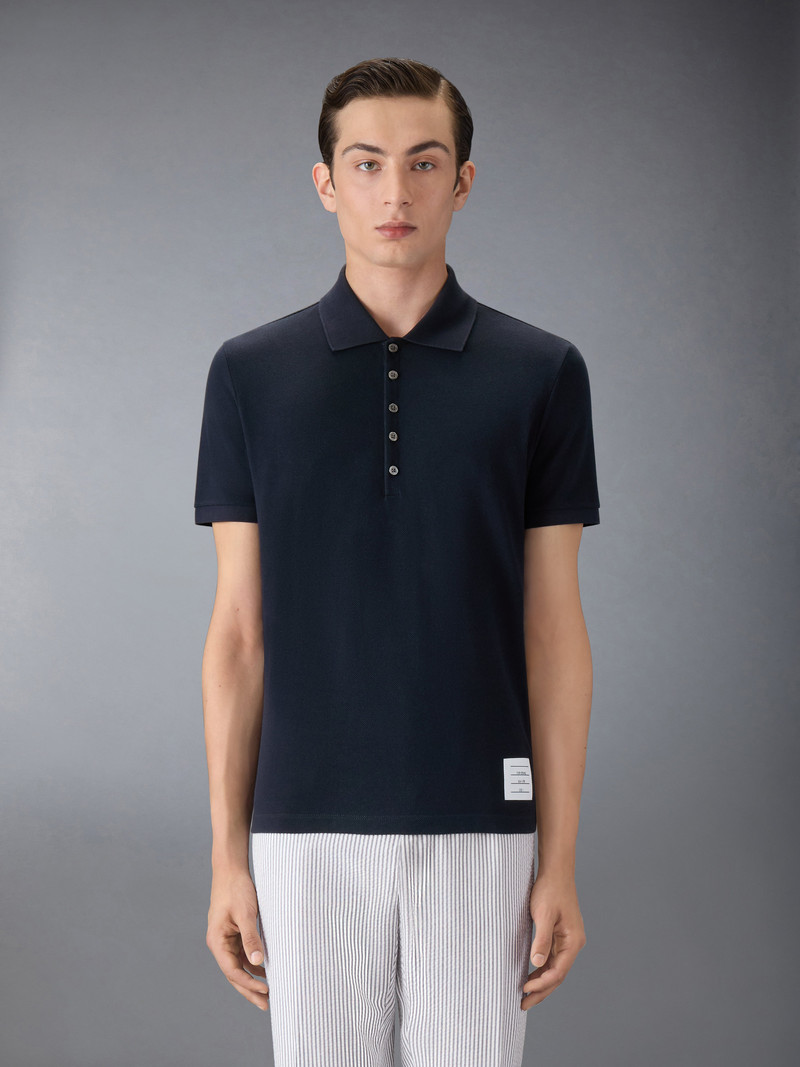 Thom Browne CLASSIC PIQUE 4-BAR POLO outlook