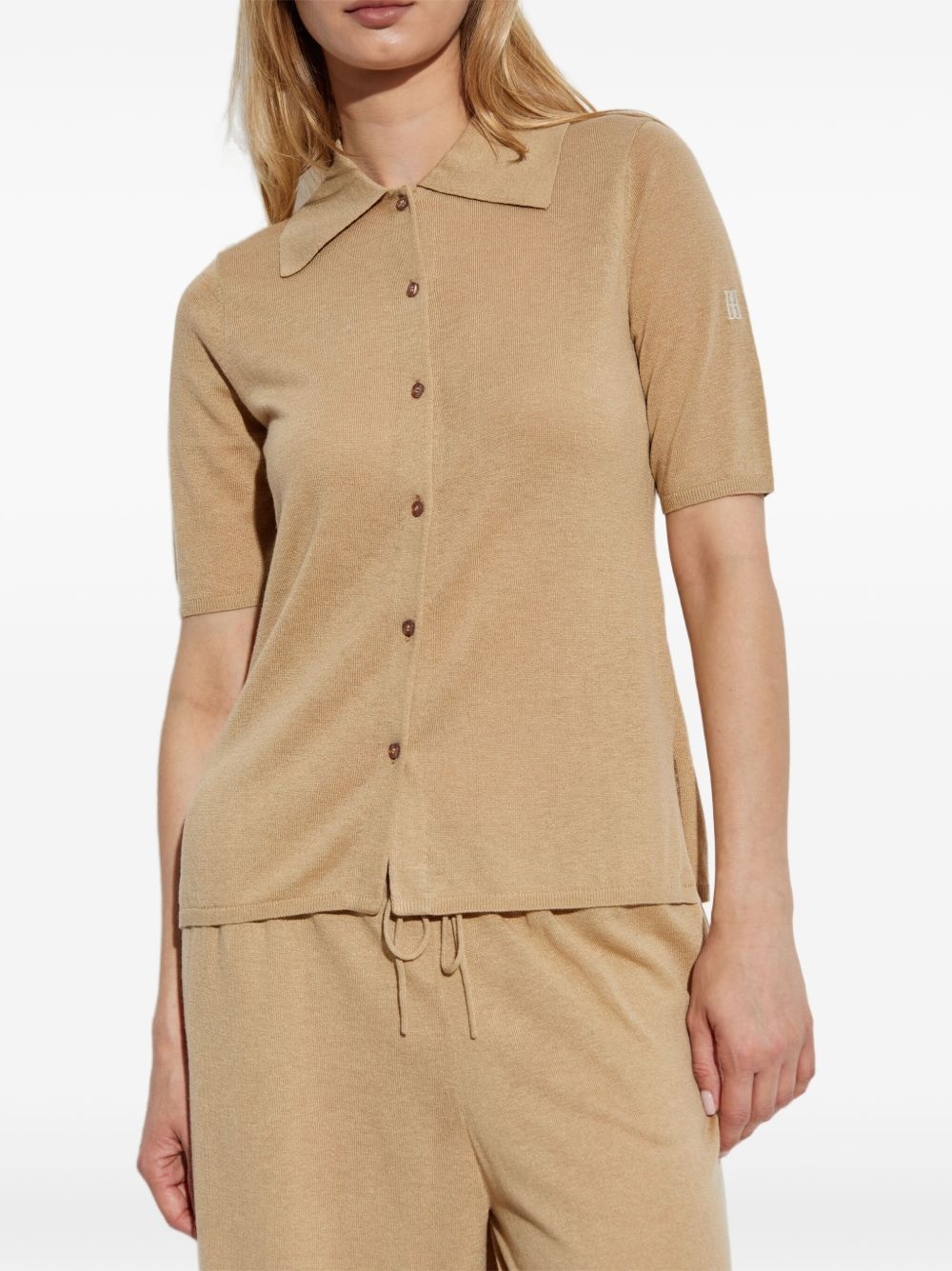 button-down polo shirt - 3