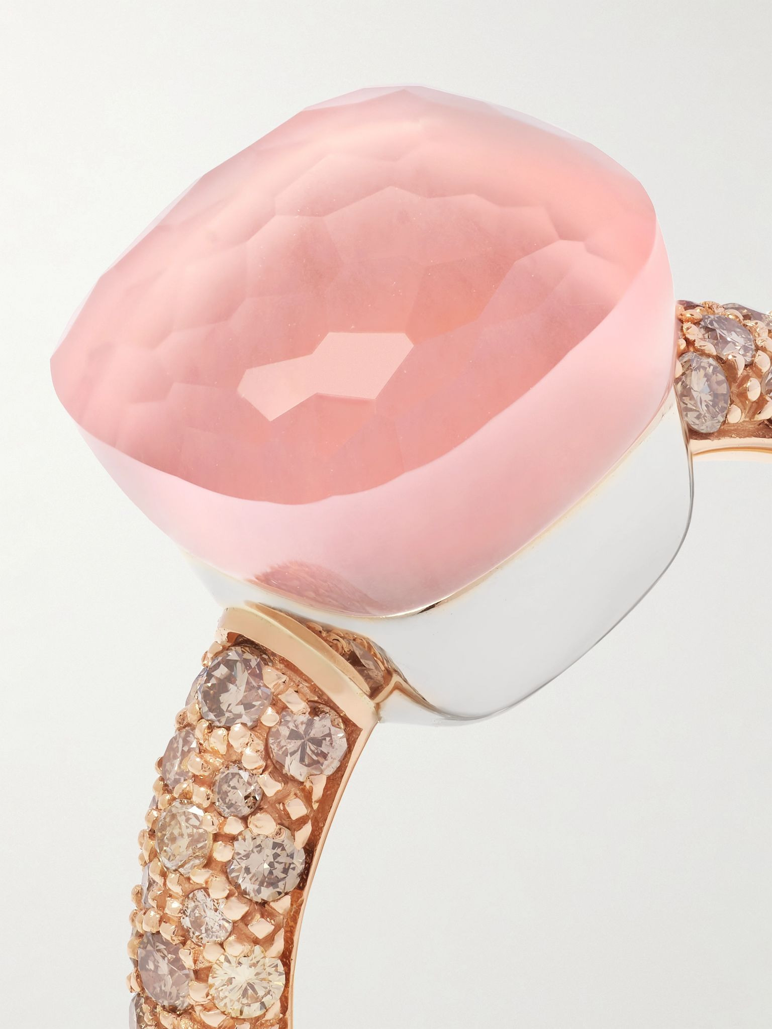 Nudo Classic 18-karat rose gold multi-stone ring Gold - 4