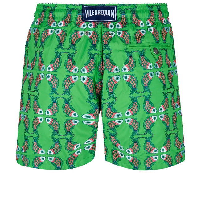 Men Swim Trunks Embroidered Sweet Fishes - Limited Edition - 2