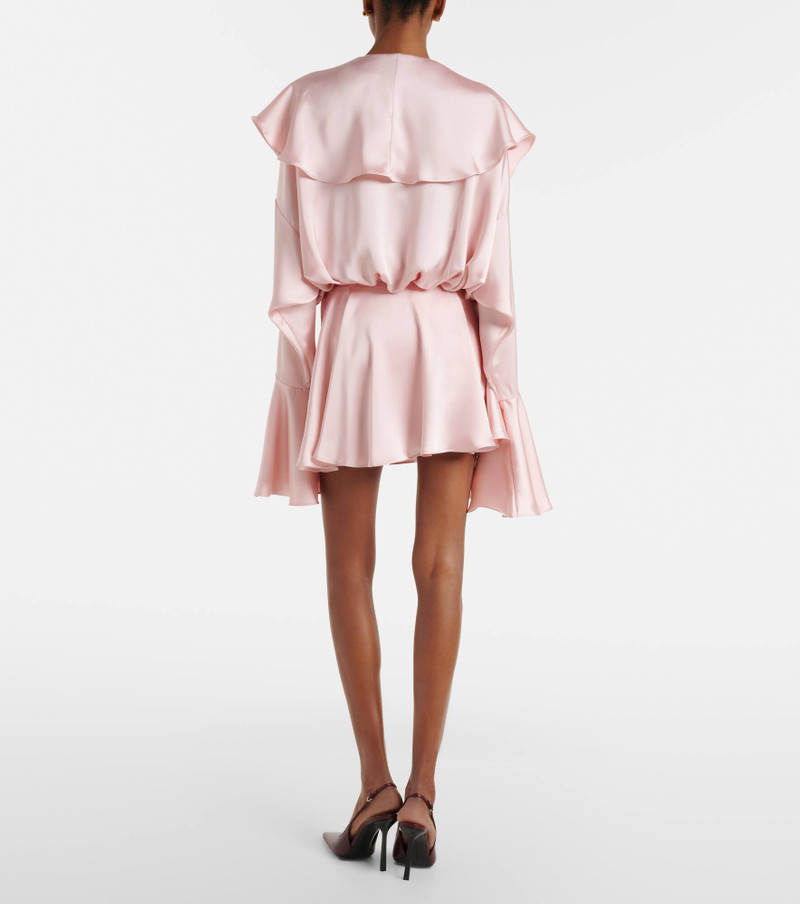 Satin miniskirt 3
