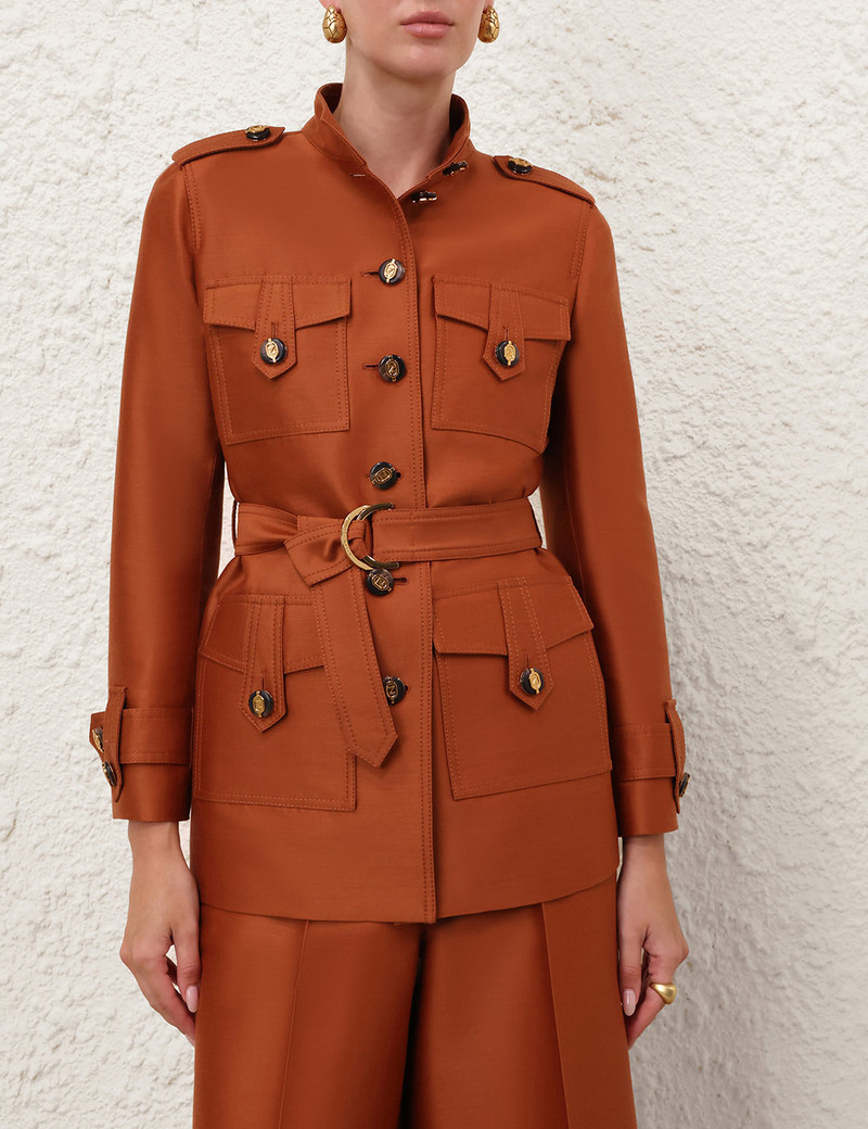 Zimmermann LUNA UTILITY JACKET outlook