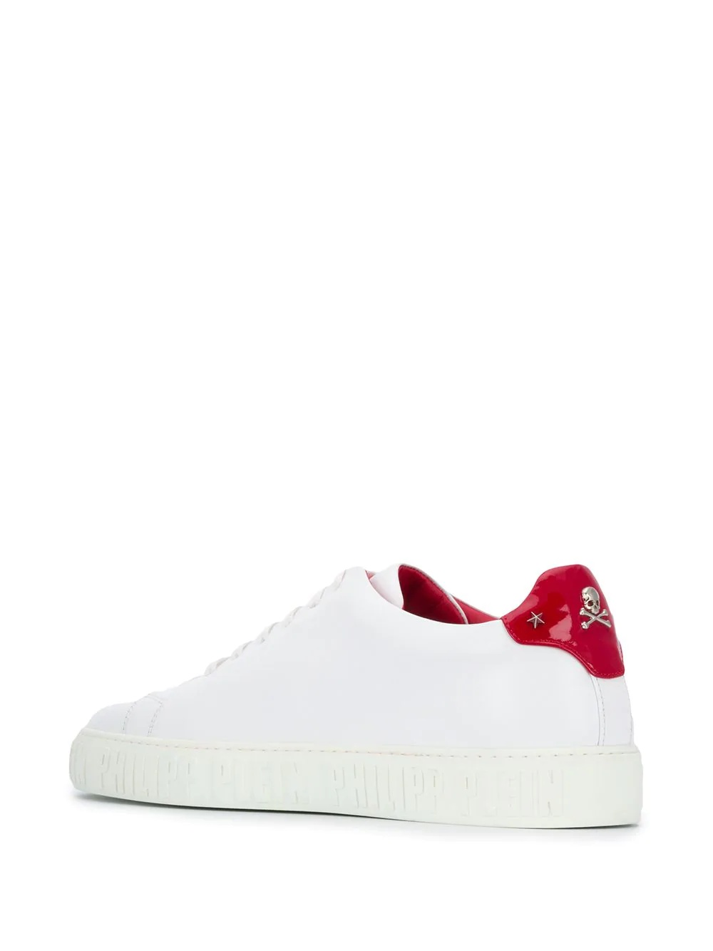 skull-patch low-top trainers  - 3