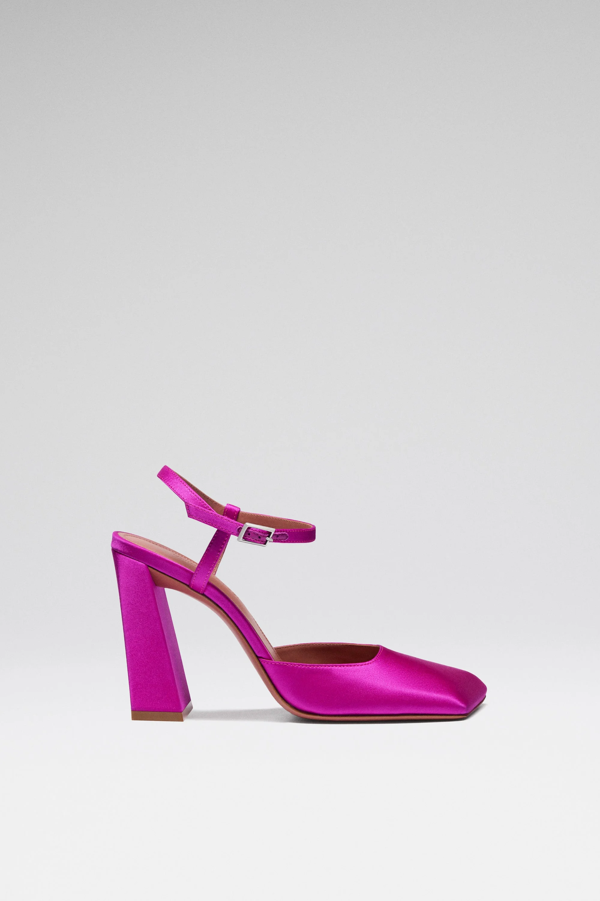 CHARLOTTE PUMP ORCHID SATIN - 1
