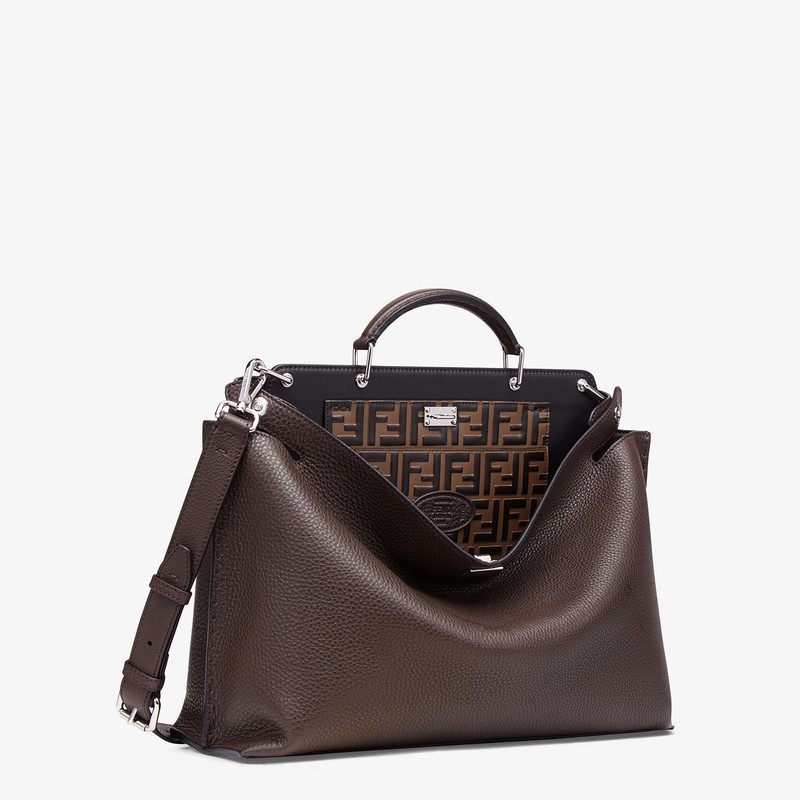FENDI Brown calfskin bag outlook