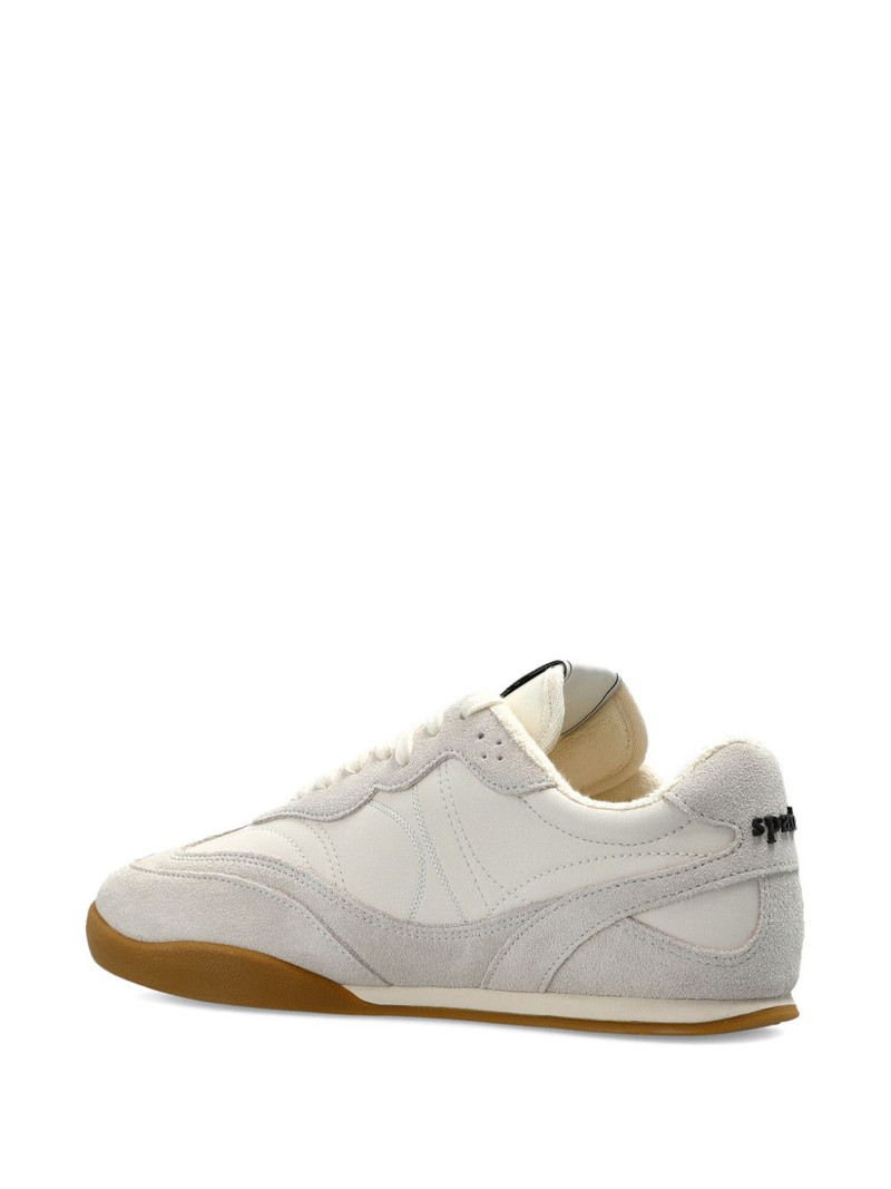 logo-detail lace-up sneakers 3