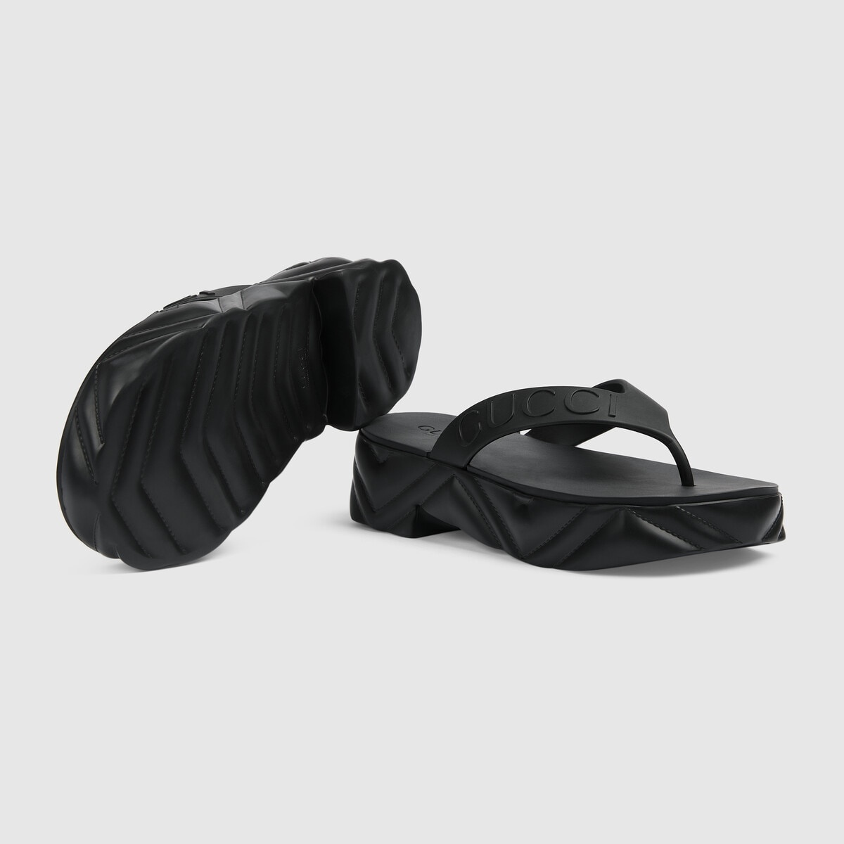 Women's thong platform sandal - 6