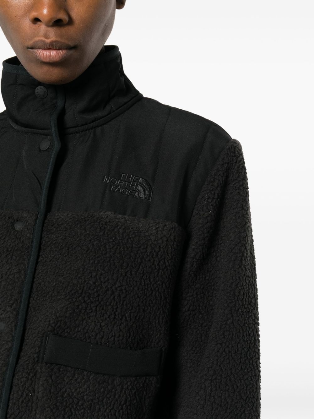 Cragmont panelled fleece jacket - 5