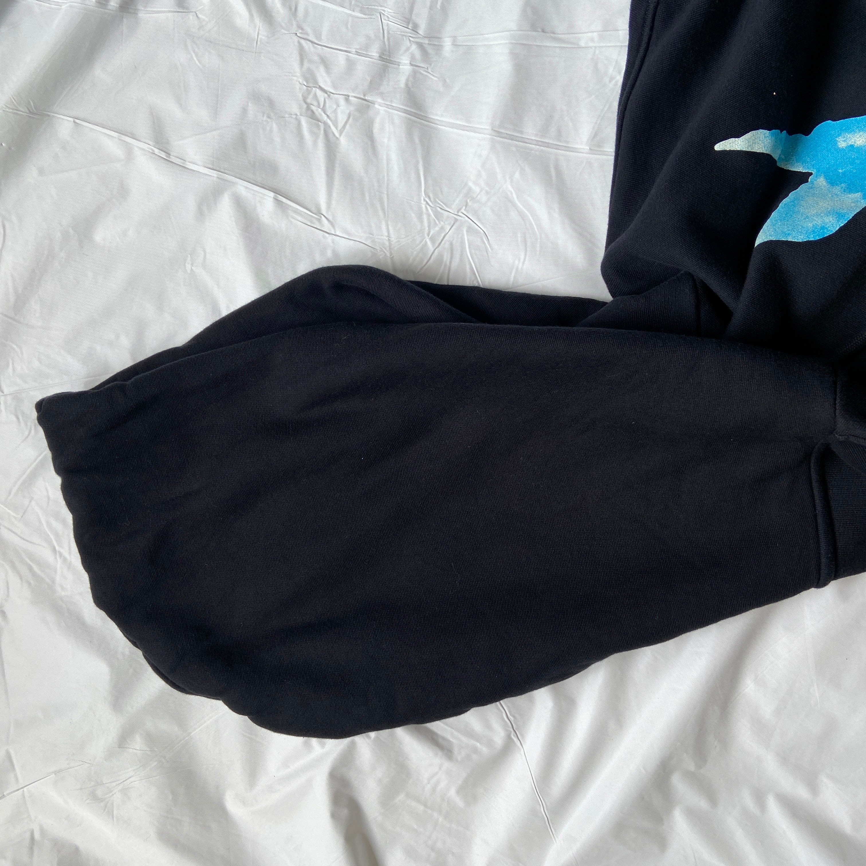 Off white not real dove extended oversized hoodie M - 8