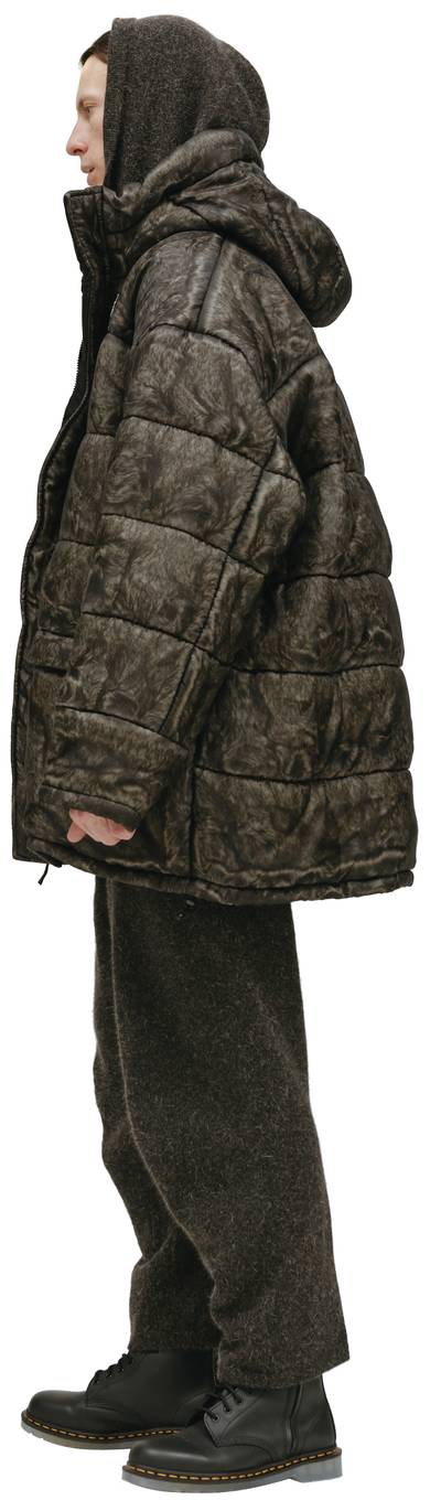 doublet ORGANDIE WRAPPED PUFFER COAT outlook