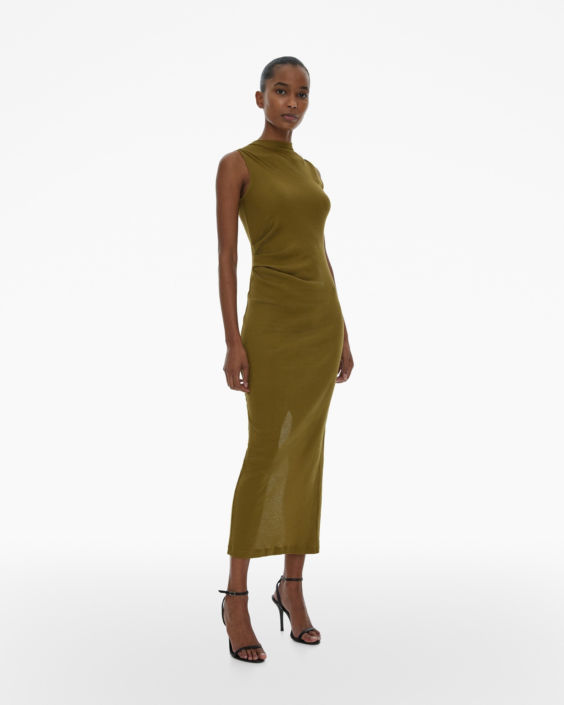 SLEEVELESS MAXI DRESS - 5