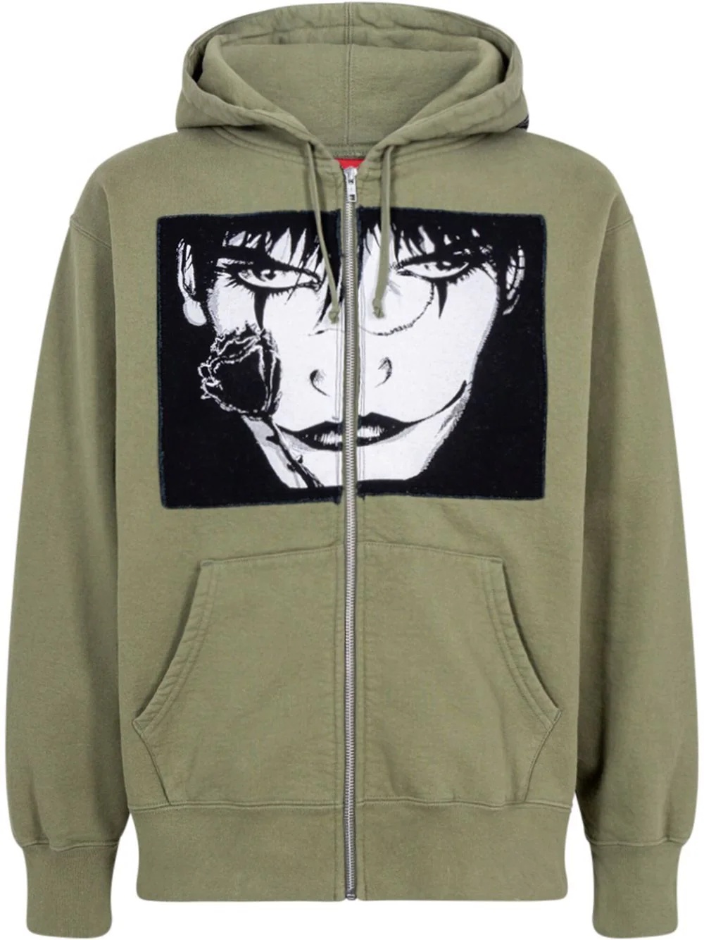 The Crow zip-up hoodie - 1