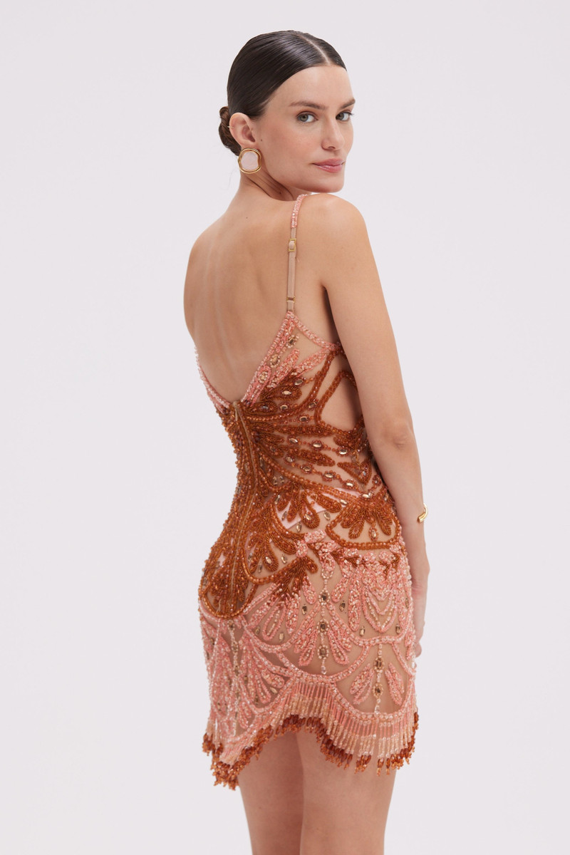 PatBO EMBROIDERED TULLE MINI DRESS (RUNWAY) outlook