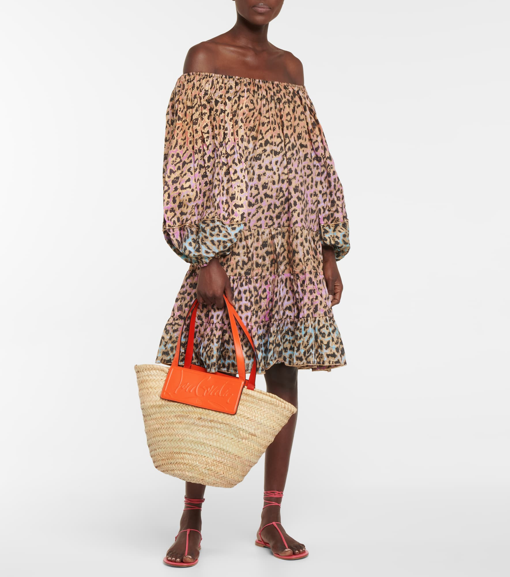 Loubishore woven tote - 5