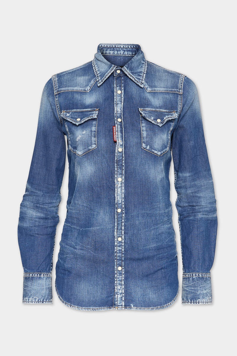 DENIM WESTERN SHIRT - 1