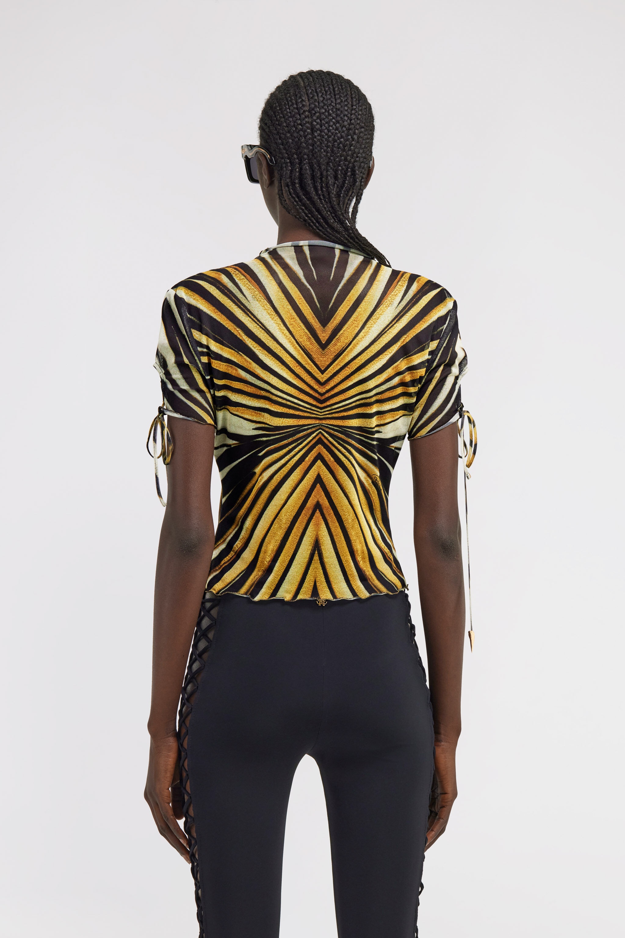 Ray Of Gold Print T-shirt - 4