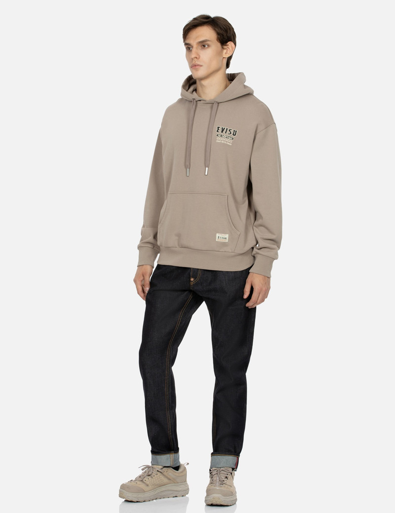 SEAGULL PRINT CARROT FIT DENIM JEANS #2017 4