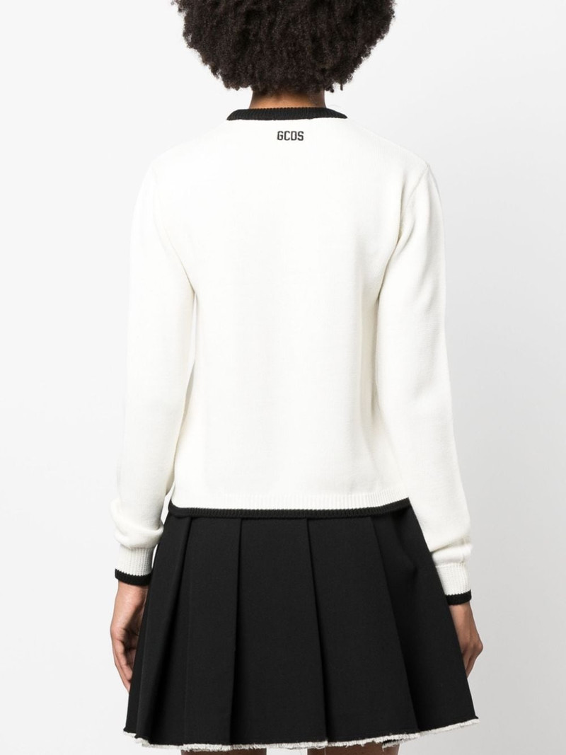 Basic patterned-jacquard jumper 4