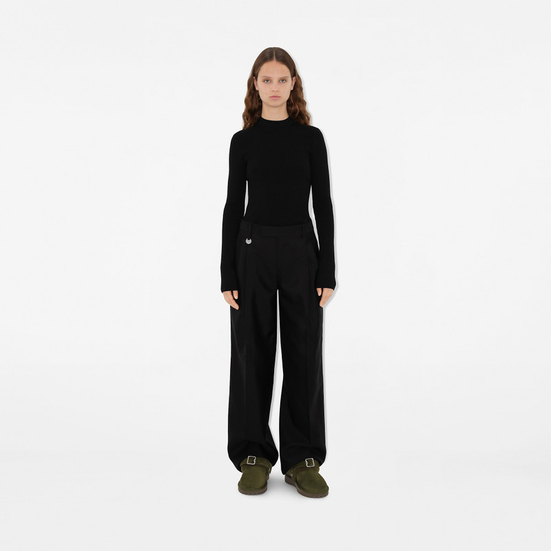 Burberry Suede and Shearling Chubby Mules outlook