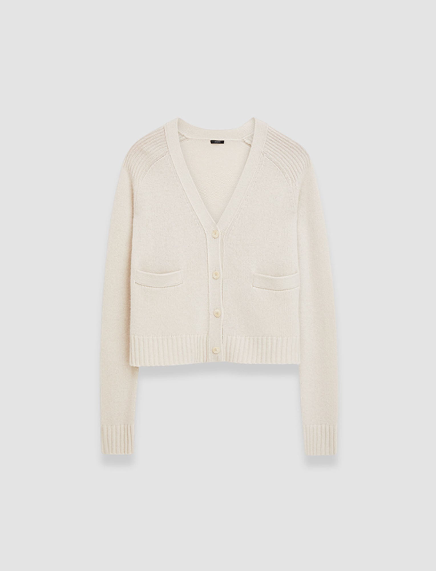 Open Cashmere Cardigan - 1