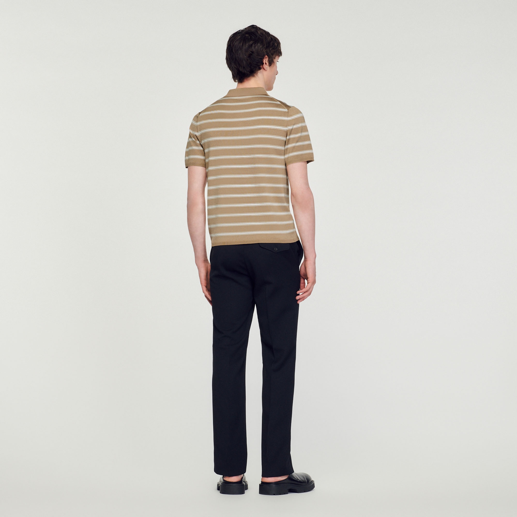 Striped polo shirt - 6
