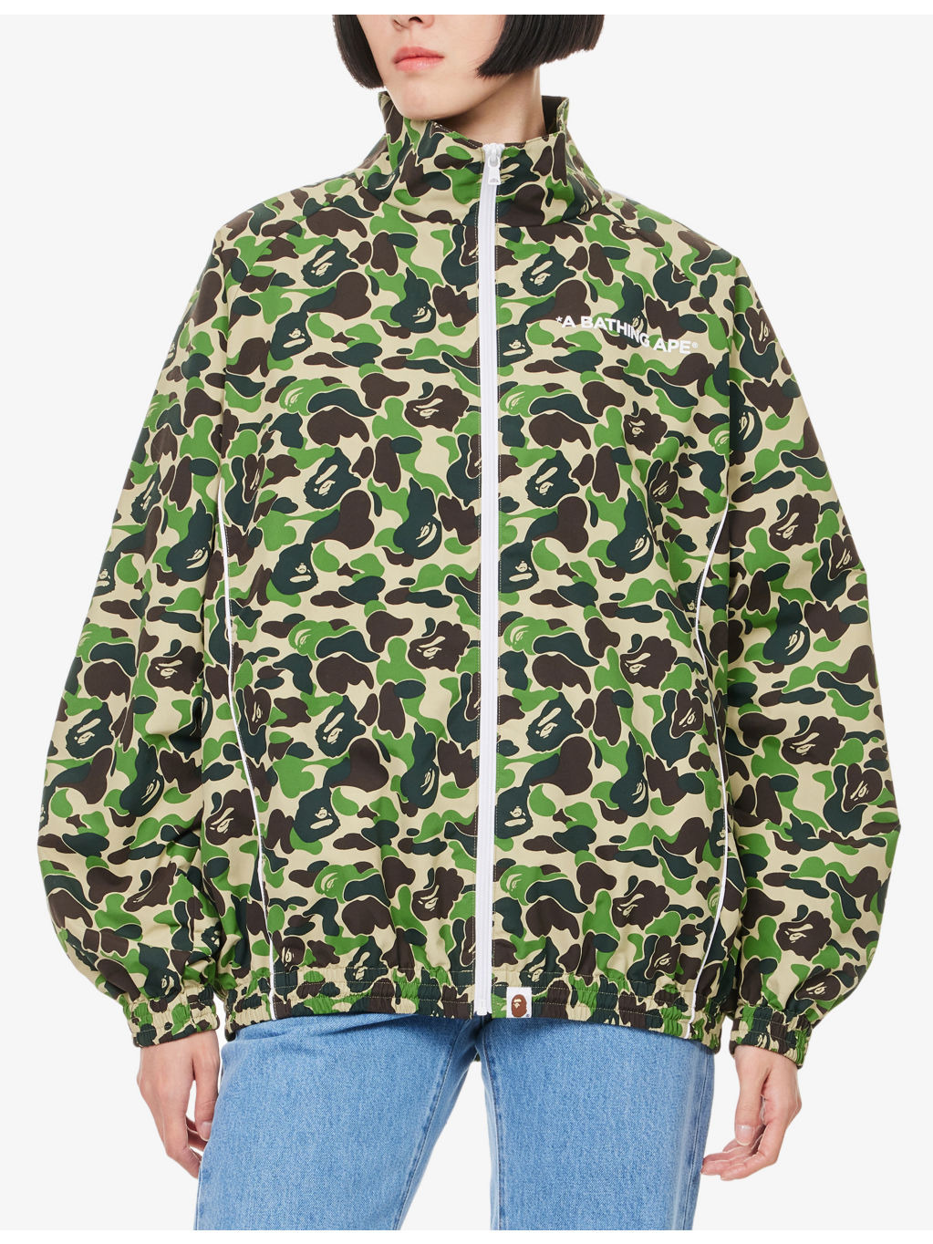 Camouflage Logo-Print Shell Track Jacket - 3
