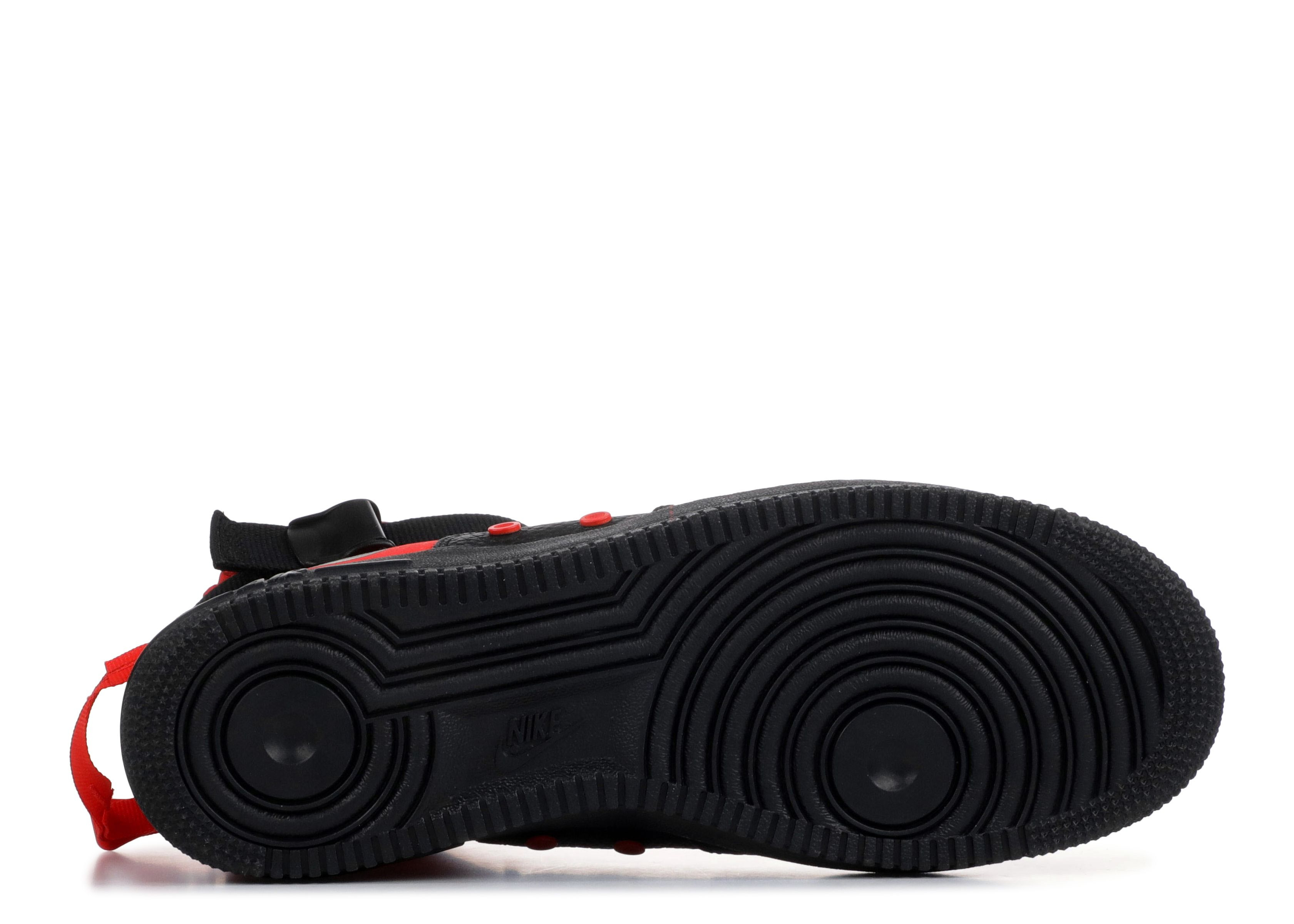 SF AIR FORCE 1 MID 'HABANERO RED BLACK' - 4